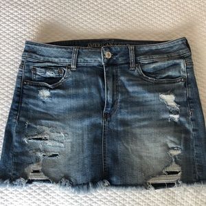 AE Jean Mini Skirt